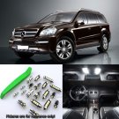 Super White 21pc Interior LED Light Kit for 07-12 Benz GL-Class X164 + Free Tool