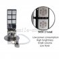 2pcs H3 12-SMD RGB LED Bulbs For Fog Light Parking Lamp DRL Yellow Blue Green