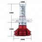High Power H4 9003 LED Headlight Kit Hi/Low Beam Bulbs 12000LM Super Bright Lamp