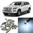 Error Free White 21pcs Interior LED Light Kit for 2007-2012 Benz GL-Class X164
