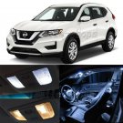 10pcs White Reverse + Tag + Interior LED Lights Fit For 2008-2017 Nissan Rouge