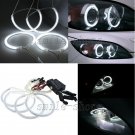 4 X CCFL White 6000K Angel Eyes Halo Ring Kit For Mazda 3 Sedan Hatchback 04-08