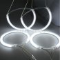4 X CCFL White 6000K Angel Eyes Halo Ring Kit For Mazda 3 Sedan Hatchback 04-08