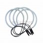 4 x Angel Eye Halo Light Ring SMD LED Headlight For BMW E46 3 Series Coupe Sedan