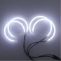4 x Angel Eye Halo Light Ring SMD LED Headlight For BMW E46 3 Series Coupe Sedan