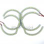 RGB Multi-Color LED Angel Eye Halo Rings DTM SMD Kit For BMW 07-10 E92 Coupe 2DR