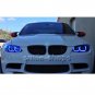 RGB Multi-Color LED Angel Eye Halo Rings DTM SMD Kit For BMW 07-10 E92 Coupe 2DR