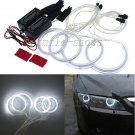 4Pcs For Mazda 6 2003-2007 CCFL Lights Demon Angel Eyes Halo Rings 6000k White