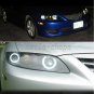 4Pcs For Mazda 6 2003-2007 CCFL Lights Demon Angel Eyes Halo Rings 6000k White