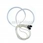 4 X White CCFL Angel Eyes Halo Rings Fit For Mazda 3 Sedan Hatchback 2004-2008
