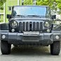 23'' Black Car Aluminum Bull Bar LED Light License Plate Mount Bracket Holder