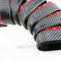 Front Bumper Lip Splitter Body Spoiler for Audi A3 A4 A6 A8 TT Carbon Fiber Look