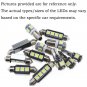 16pcs white Error free Interior LED Light Kit for VW Passat CC (2009-2014)