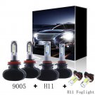 For Honda Accord 2013 2014 2015 150W Combo LED Headlight Kit High Low+Fog Bulbs
