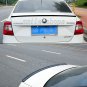 4.9ft No Drilling Carbon Fiber Car Rear Tail Empennage Trunk Spoiler Wing Lip