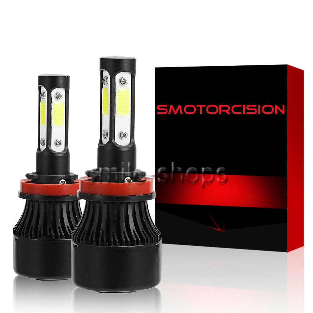 H11 1900W LED Headlight Bulb For Honda Accord 2008-2017 Pilot 2006-2018 6000K