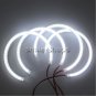 For 05-2012 Ford Mustang Headlight Retrofit White SMD LED Angel Eyes Halo Rings