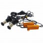 2pcs No Hyper Flash 1156 P21W Dual-Color Switchback LED Front Turn Signal Lights