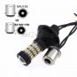 2pcs No Hyper Flash 1156 P21W Dual-Color Switchback LED Front Turn Signal Lights
