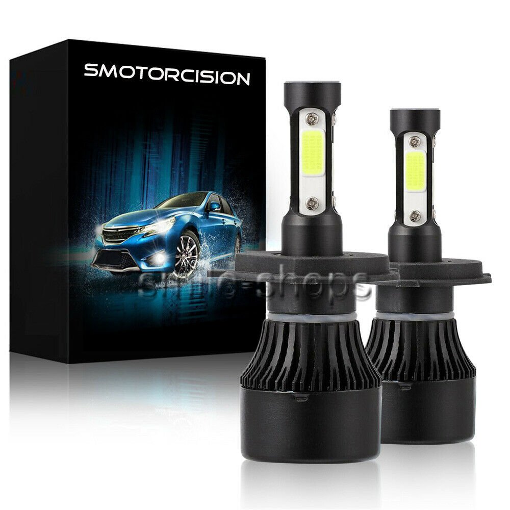 LED Headlight Conversion Kit H4 9003 6000K 1900W For Hyundai Tucson 2005-2013