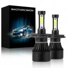 LED Headlight Conversion Kit H4 9003 6000K 1900W For Hyundai Tucson 2005-2013