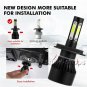 LED Headlight Conversion Kit H4 9003 6000K 1900W For Hyundai Tucson 2005-2013