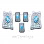 5pcs Clear Roof Cab Marker Cover & T10 Ice Blue Ceramic Bulb for 03-09 Hummer H2