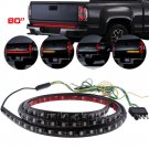 60" LED Truck Tailgate Light Bar Strip Red White Yellow For GMC Sierra 1500 2500