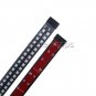 Red Blue 60CM 96LED Car Knight Rider Strip Light Under Hood Behind Grille Remote