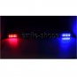 Red Blue 60CM 96LED Car Knight Rider Strip Light Under Hood Behind Grille Remote
