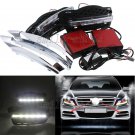 LED 6000K White LED Daytime Running Lights For Mercedes-Benz W204 C300 2008-2010