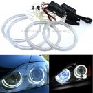 4 x Super White CCFL Headlight Angel Eye Halo Rings For 06-13 Lexus IS250 IS350