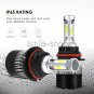 4pcs Combo 9007+9006 LED Headlight Fog Bulbs For Dodge Ram 1500 2500 3500 02-05