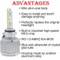 9005 HB3 ALL IN ONE AC 55W 6000K Super White Xenon HID Headlight Kit No Ballast