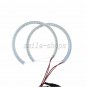 4pcs White Angel Eye Halo Rings LED SMD For BMW E83 E46ti X3 compact 3 3 series
