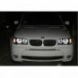 4pcs White Angel Eye Halo Rings LED SMD For BMW E83 E46ti X3 compact 3 3 series
