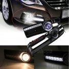 2pcs LED Grille Grill DRL Daytime Running Fog Light For VW Jetta Bora MK4 99-04
