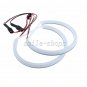 4pcs Xenon White Cotton COB Angel Eye Halo Light LED SMD For BMW E46 E39 E38 E36