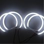 4pcs Xenon White Cotton COB Angel Eye Halo Light LED SMD For BMW E46 E39 E38 E36