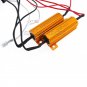 2pcs 42SMD 1156 Switchback Dual Color Ice Blue Yellow Turn Signal LED Lights Kit