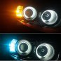 2pcs 42SMD 1156 Switchback Dual Color Ice Blue Yellow Turn Signal LED Lights Kit
