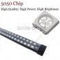 1x 96 SMD LED Waterproof Flash Car Knight Rider Strip Light Red Blue Remote 12V