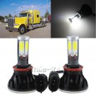 H11 80W Low Beam LED HID Xenon Bulb Headlight Upgrade Kit For Peterbilt 388 389