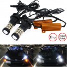 7440 Plug&Play Switchback Dual Color LED Front Turn Signal Light Bulbs as DRL