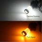 7440 Plug&Play Switchback Dual Color LED Front Turn Signal Light Bulbs as DRL