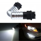 2pcs T25 White CREE 7W LED 3056 3156 3057 3157 Back Up Reverse Brake Tail Lights
