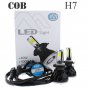H7 80W LED Headlight Bulbs Kit For Kawasaki ZX10R 650R 636 ZX6R 250R 300 Ninja