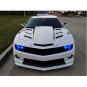 ( ) Style RGB Multi-Color LED Angel Eye Halo Rings For Camaro Challenger Mustang