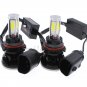 80W 8000lm COB LED Headlight Kit 9007 HB5 Hi/Low Beam Bulbs Xenon White 6000K
