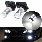 2pcs 9006/HB4 50W Cree LED Fog Light Bulbs Driving DRL For BMW E46 M3 2001-2006